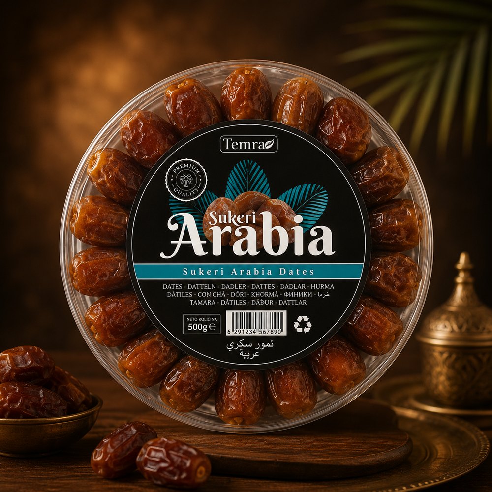 Sukeri Arabia hurme Temra 500 gr