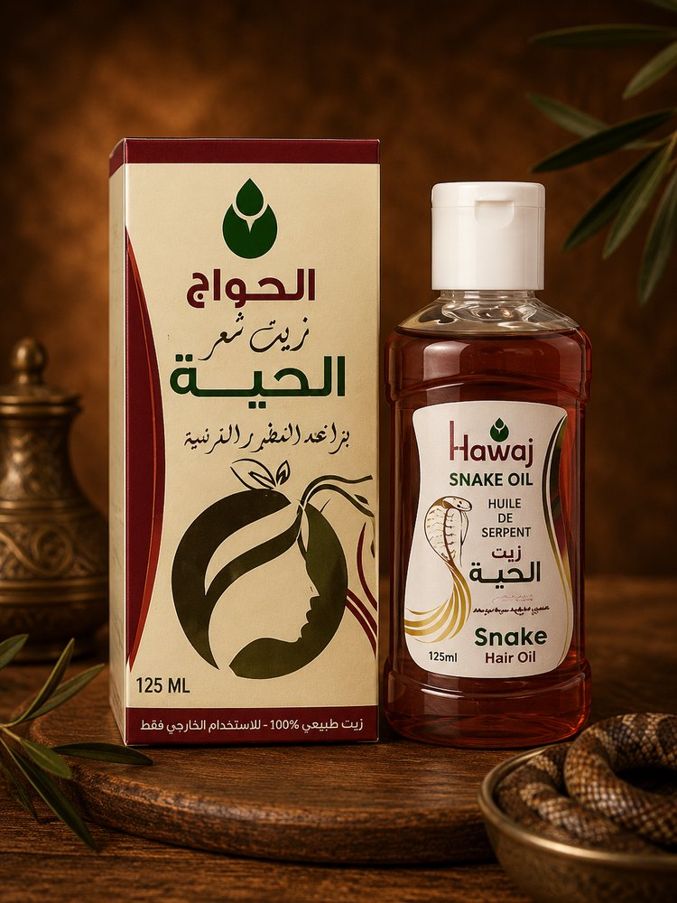 Zmijsko (kobrino) ulje za kosu Hawaj Snake Hair Oil 125 ml